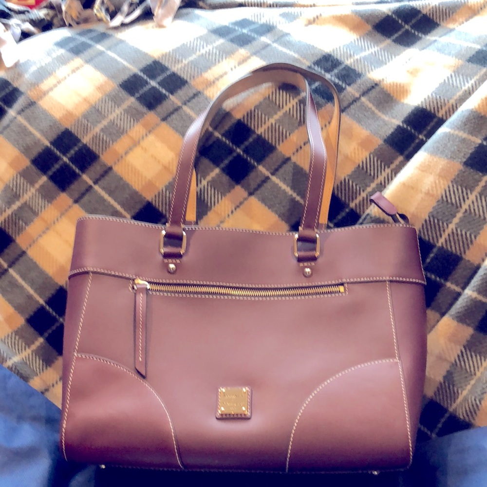 Dooney & Bourke Mika Tote in Bordeaux, Excellent condition!